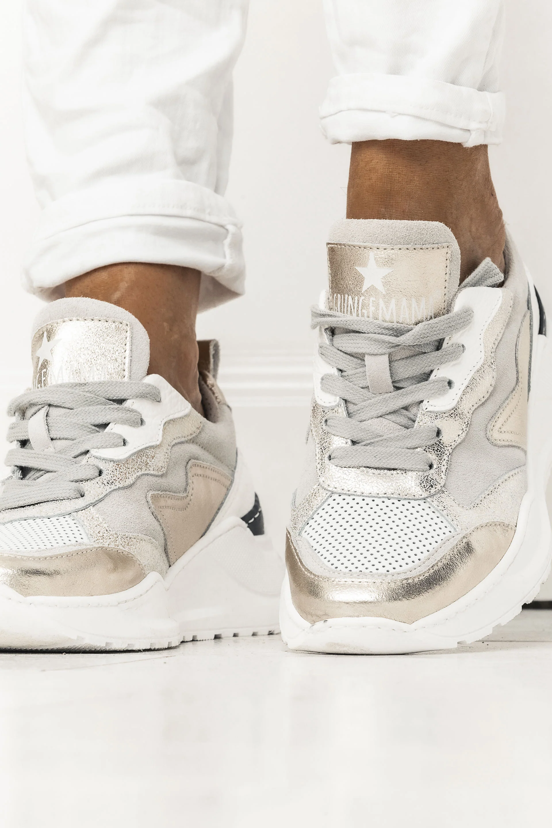 SNEAKERS GRUNGEMAMA STELLA GOLd - Image 5