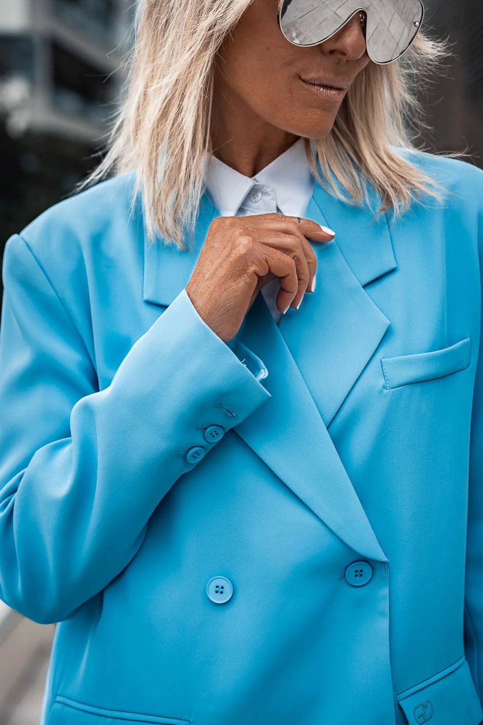 BLAZER BLOWY BLEU - Image 2