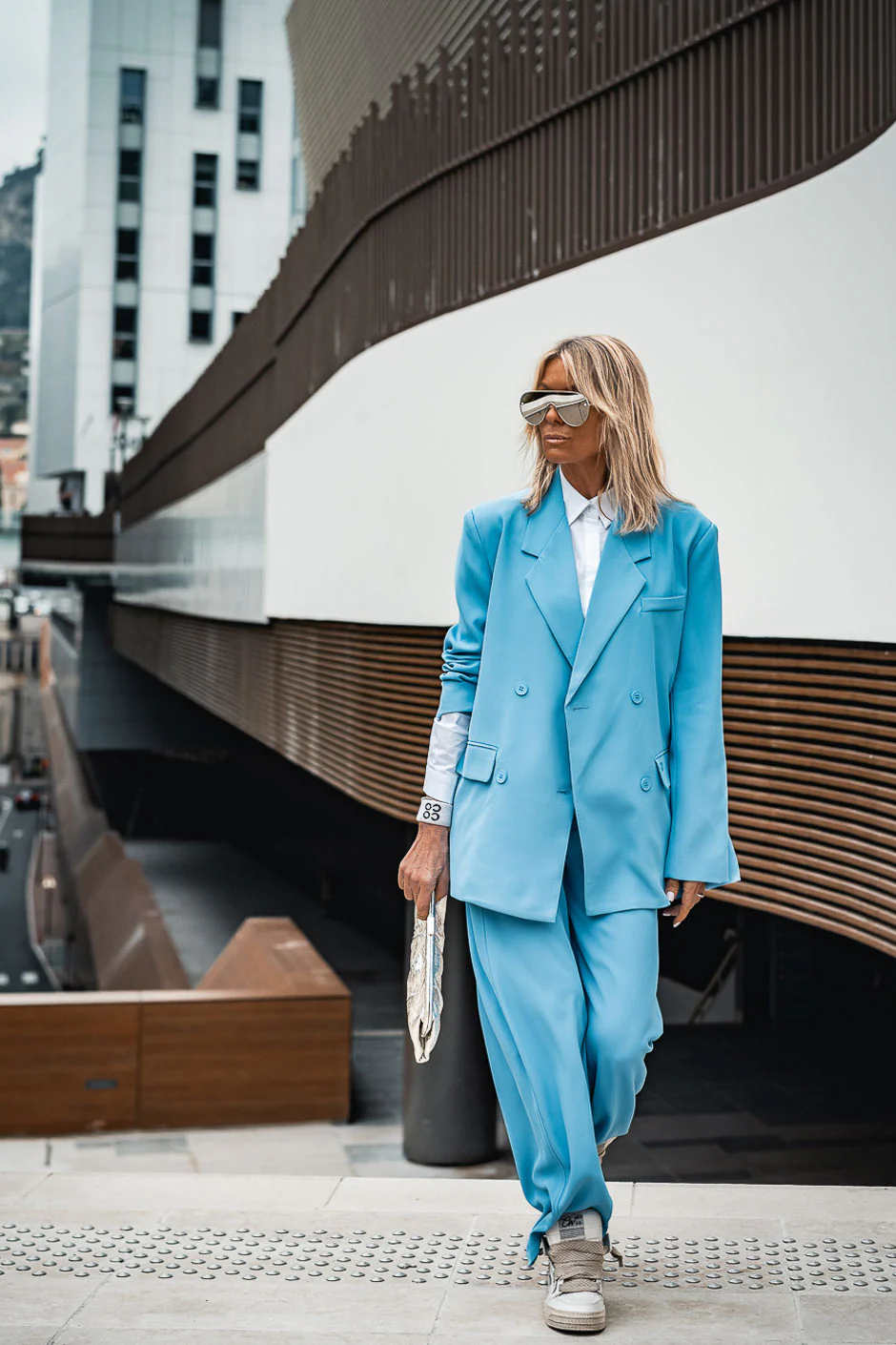 BLAZER BLOWY BLEU - Image 5