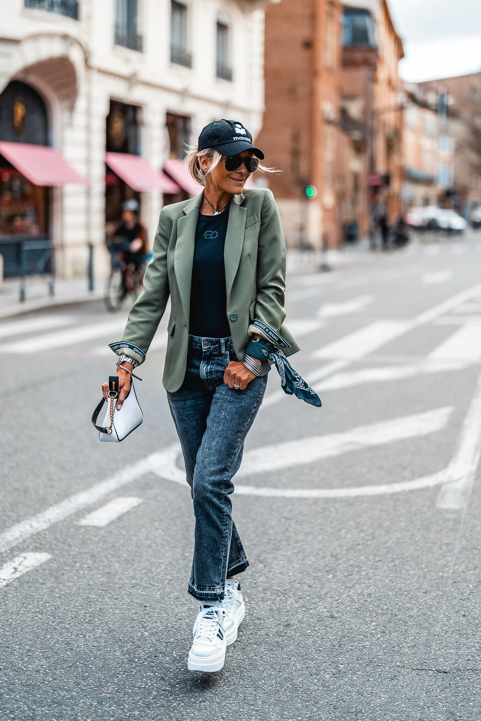 BLAZER GRUNGEMAMA AMA KAKI - Image 3