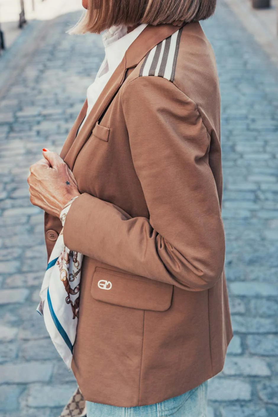 Blazer Grungemama Manna camel - Image 8