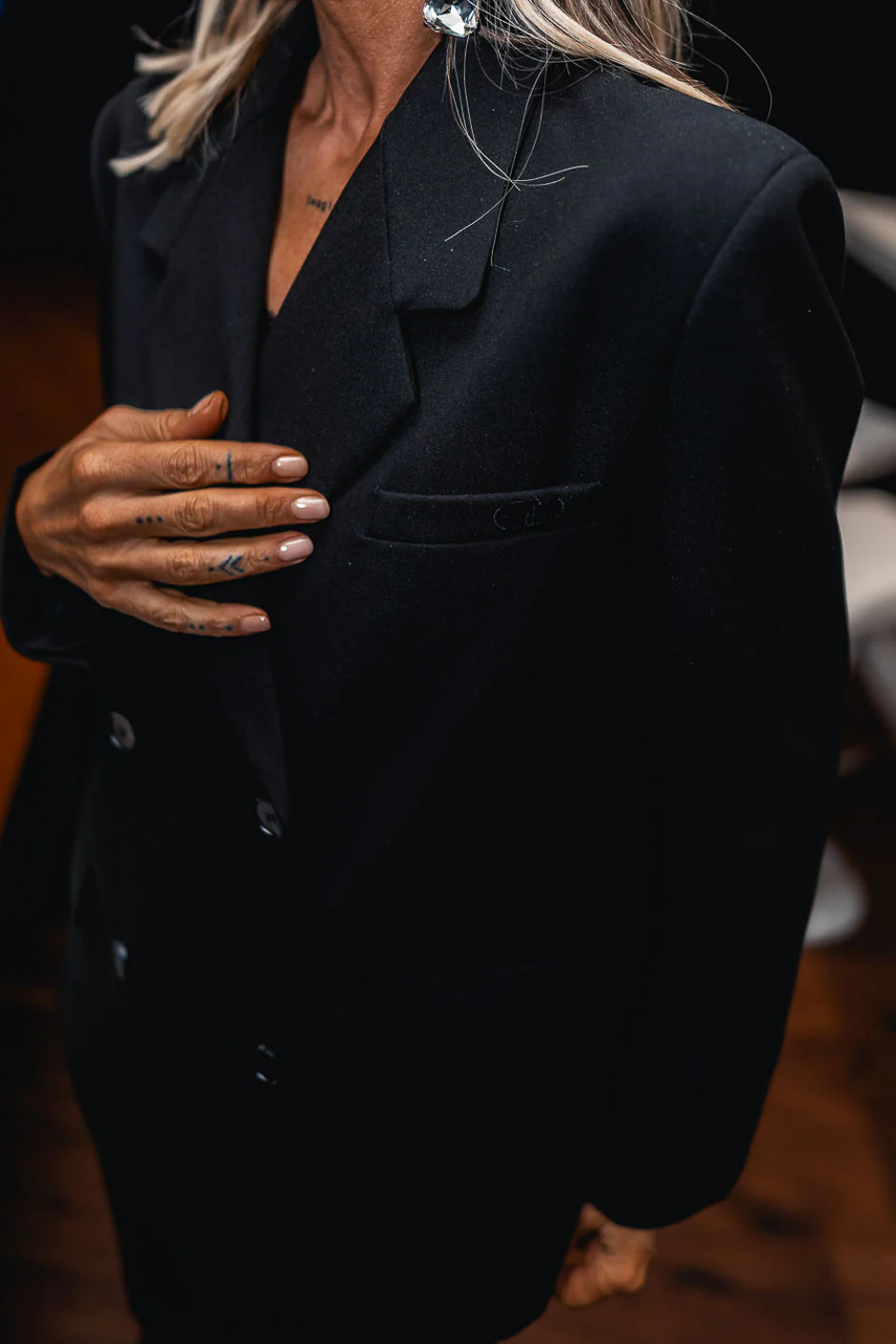 Blazer Grungemama New Alfie noir - Image 4