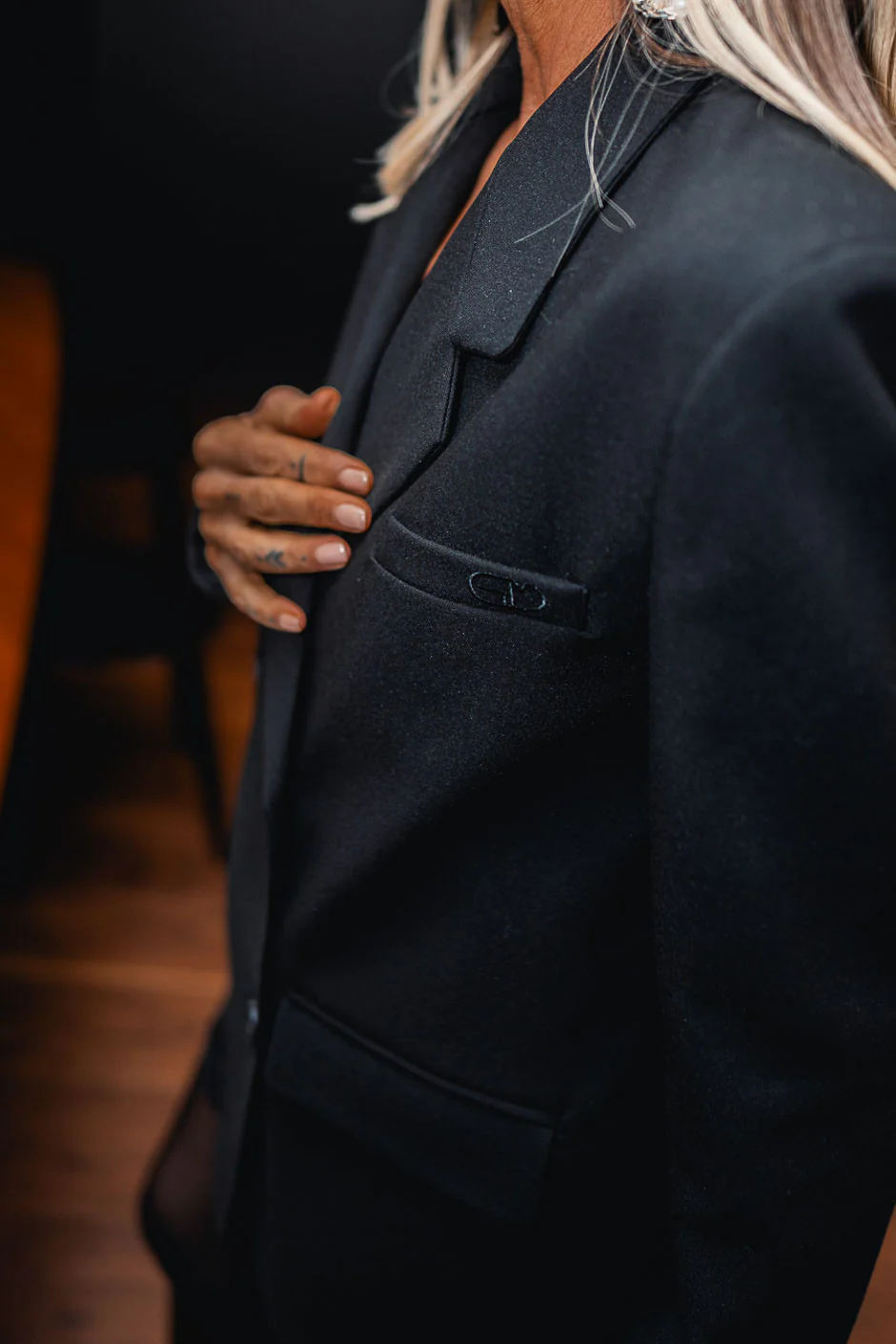 Blazer Grungemama New Alfie noir - Image 5