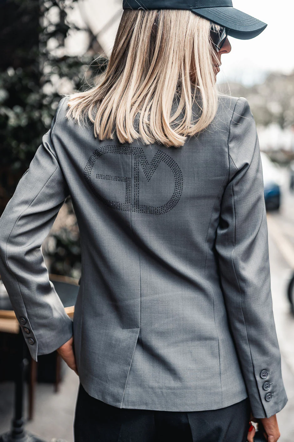 BLAZER NEW GLAM GRIS - Image 4
