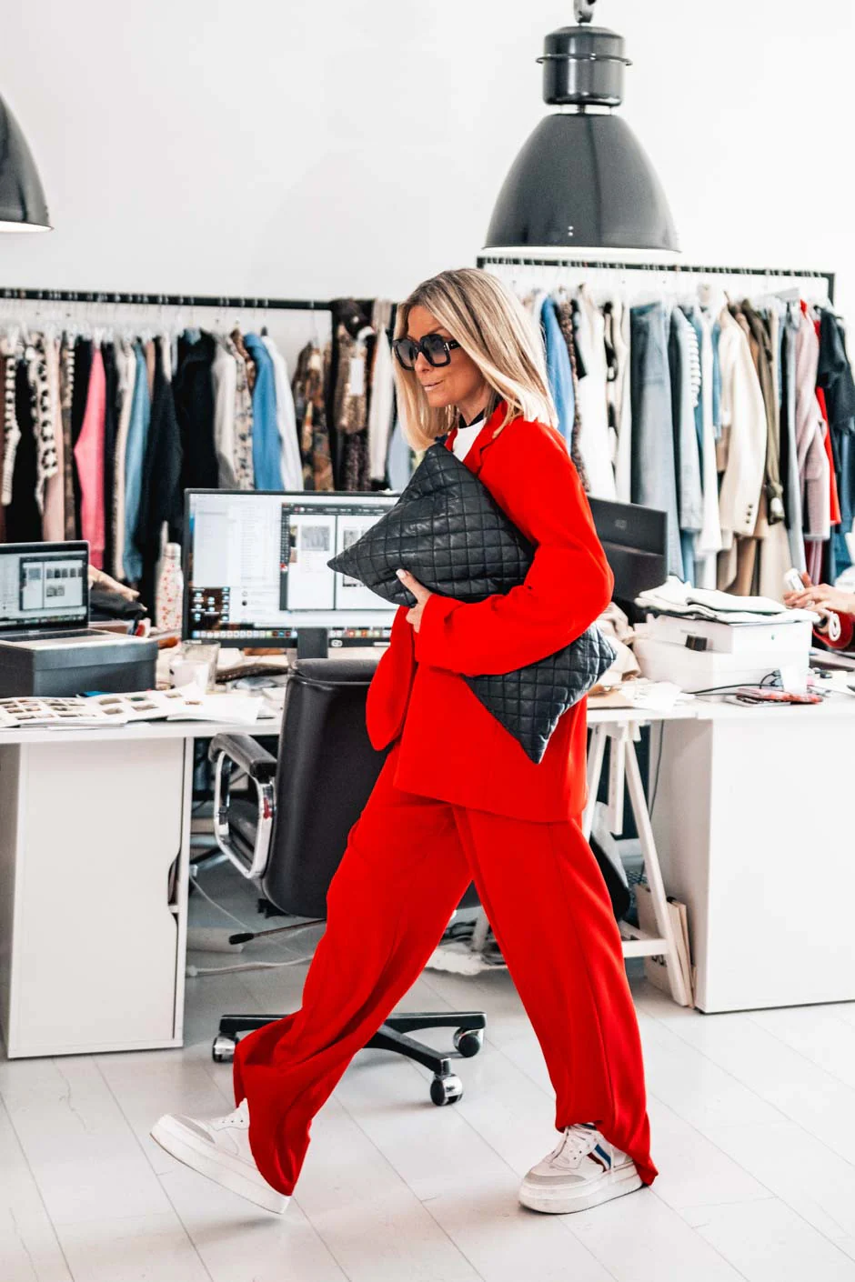 Blazer Grungemama Romy rouge - Image 3