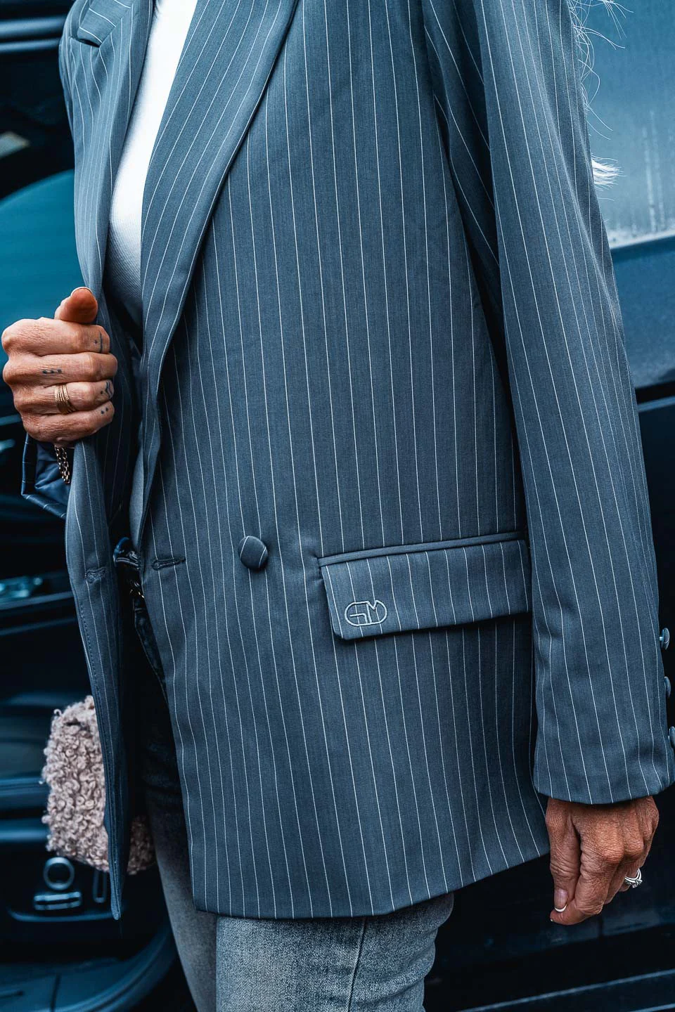 Blazer Grungemama Tony gris - Image 2