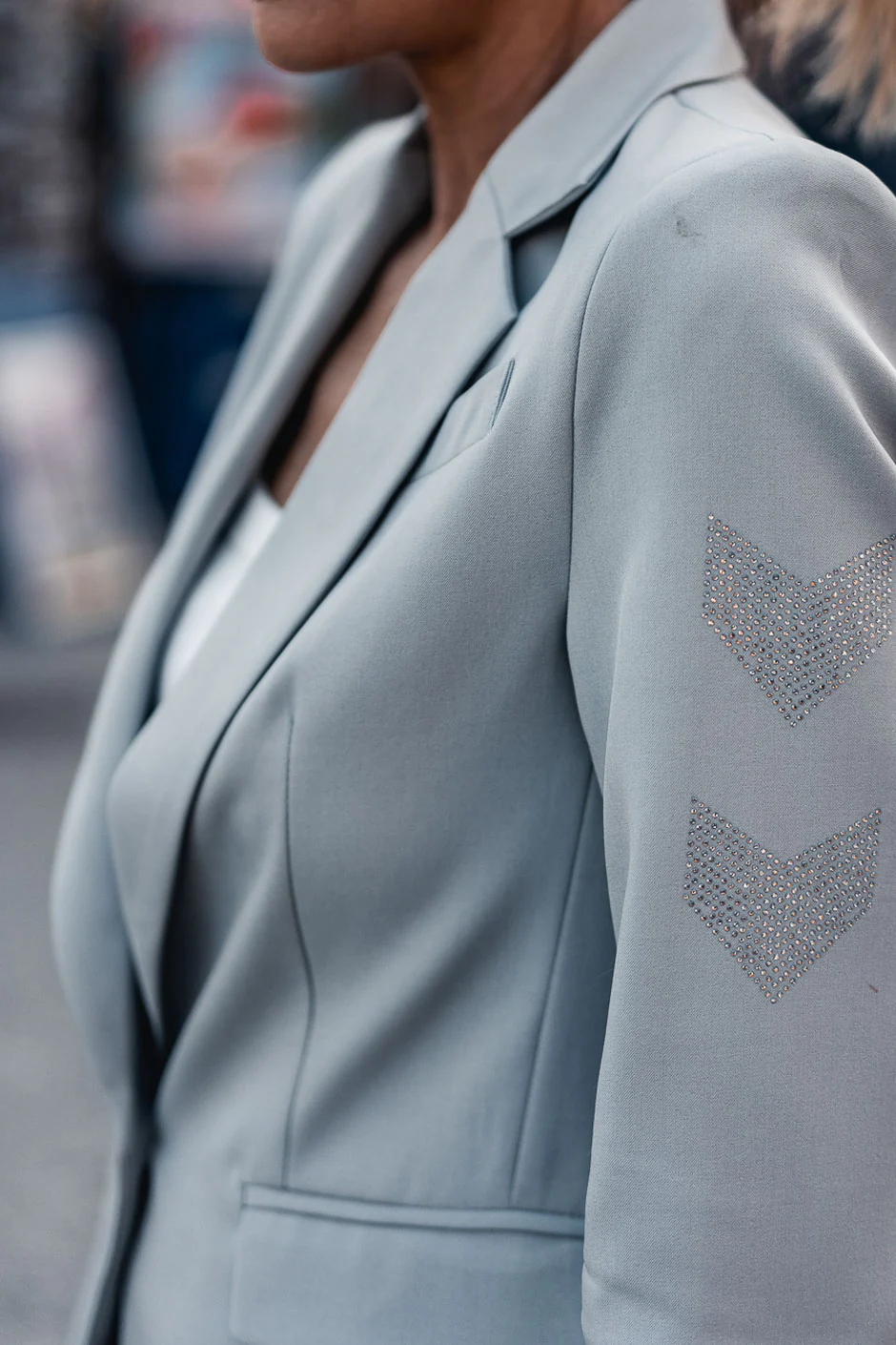 BLAZER NEW GLAM GRIS PERLE - Image 2