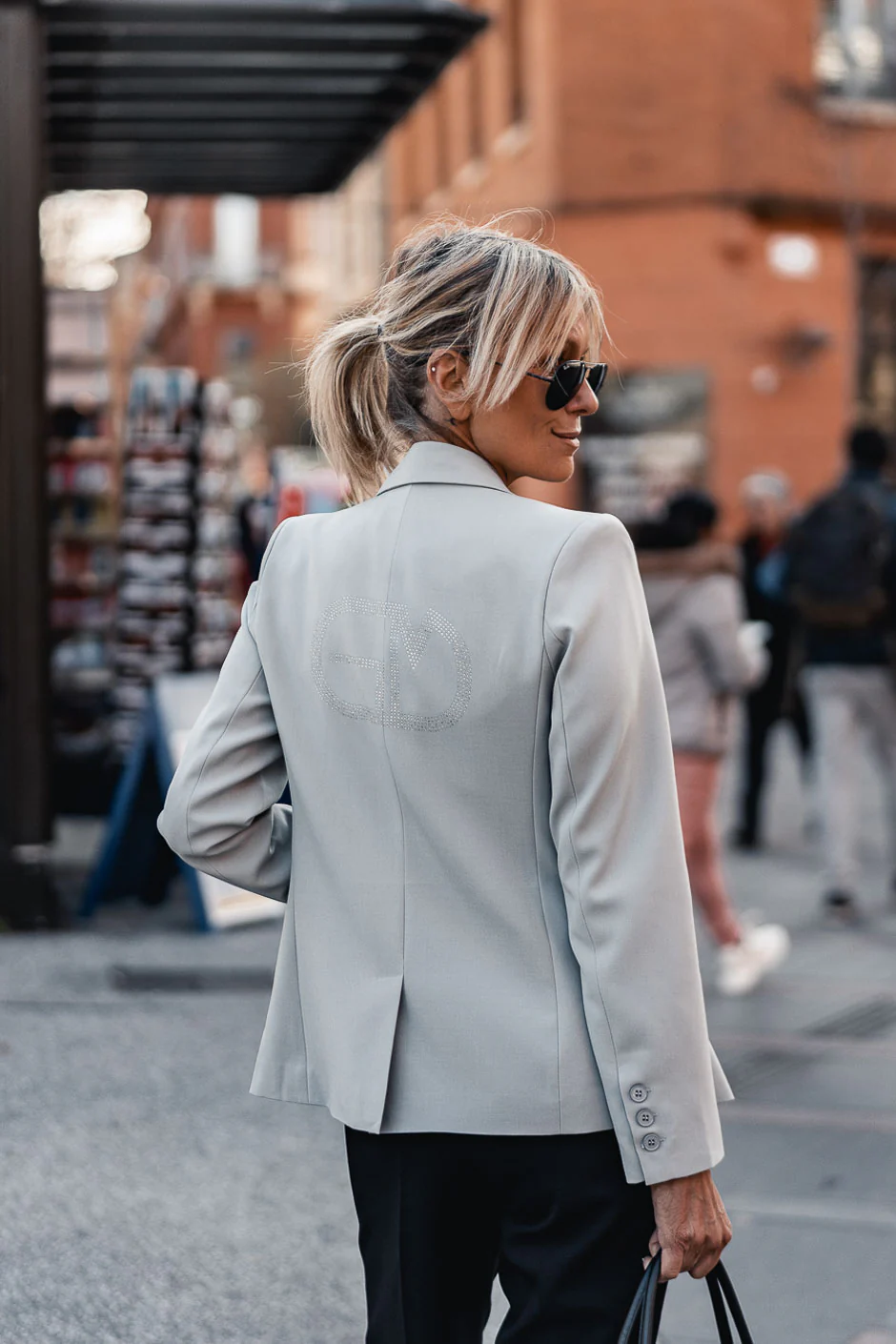 BLAZER NEW GLAM GRIS PERLE - Image 4