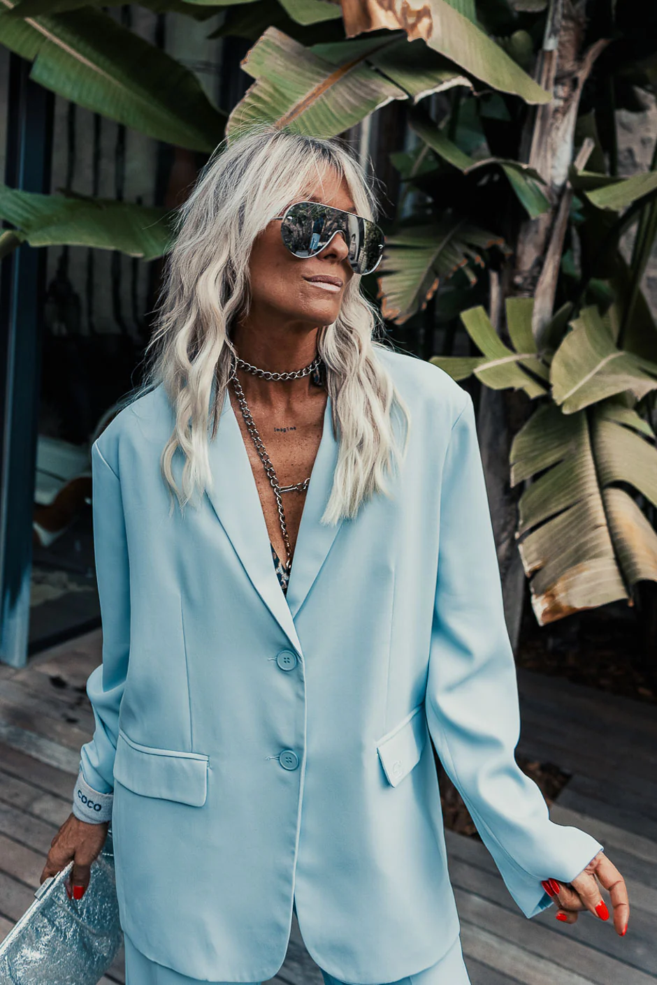 BLAZER ROMY BLEU CIEL - Image 5