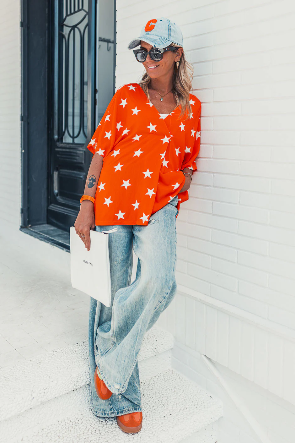 Blouse Banditas Chandler orange - Image 3
