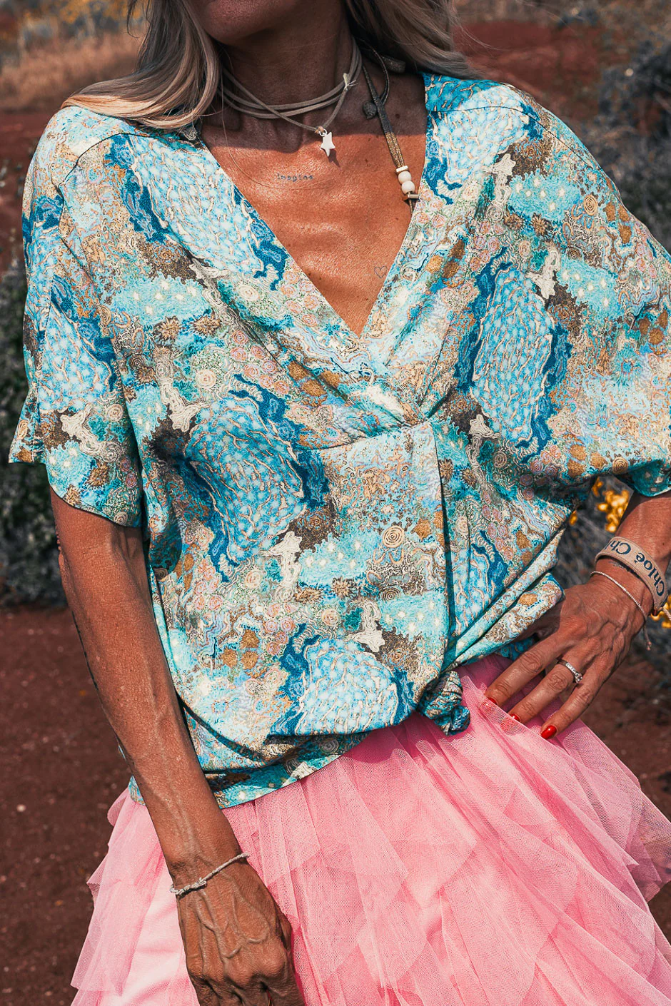 Blouse Banditas Syrah - Image 3