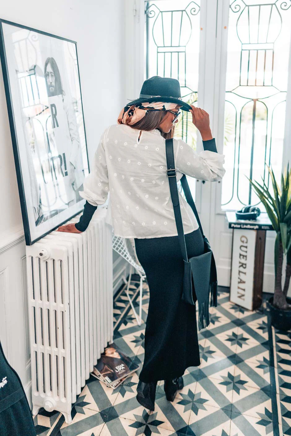 Blouse Chimere blanc - Image 4
