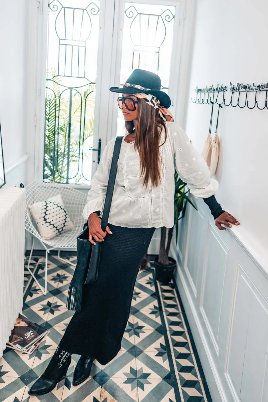 Blouse Chimere blanc - Image 7