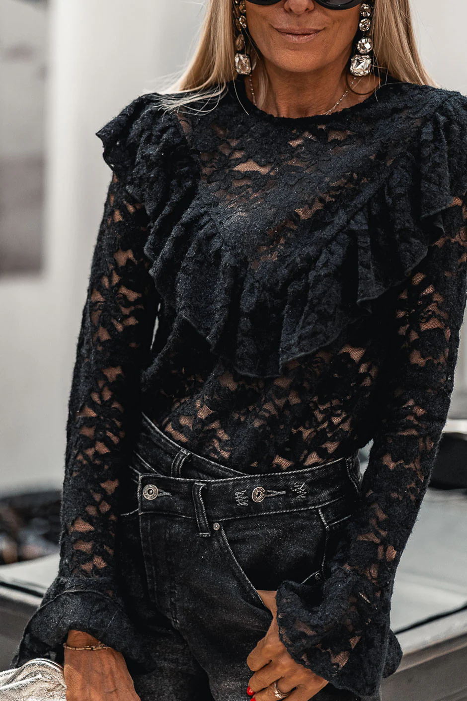 Blouse Ellah noir - Image 2