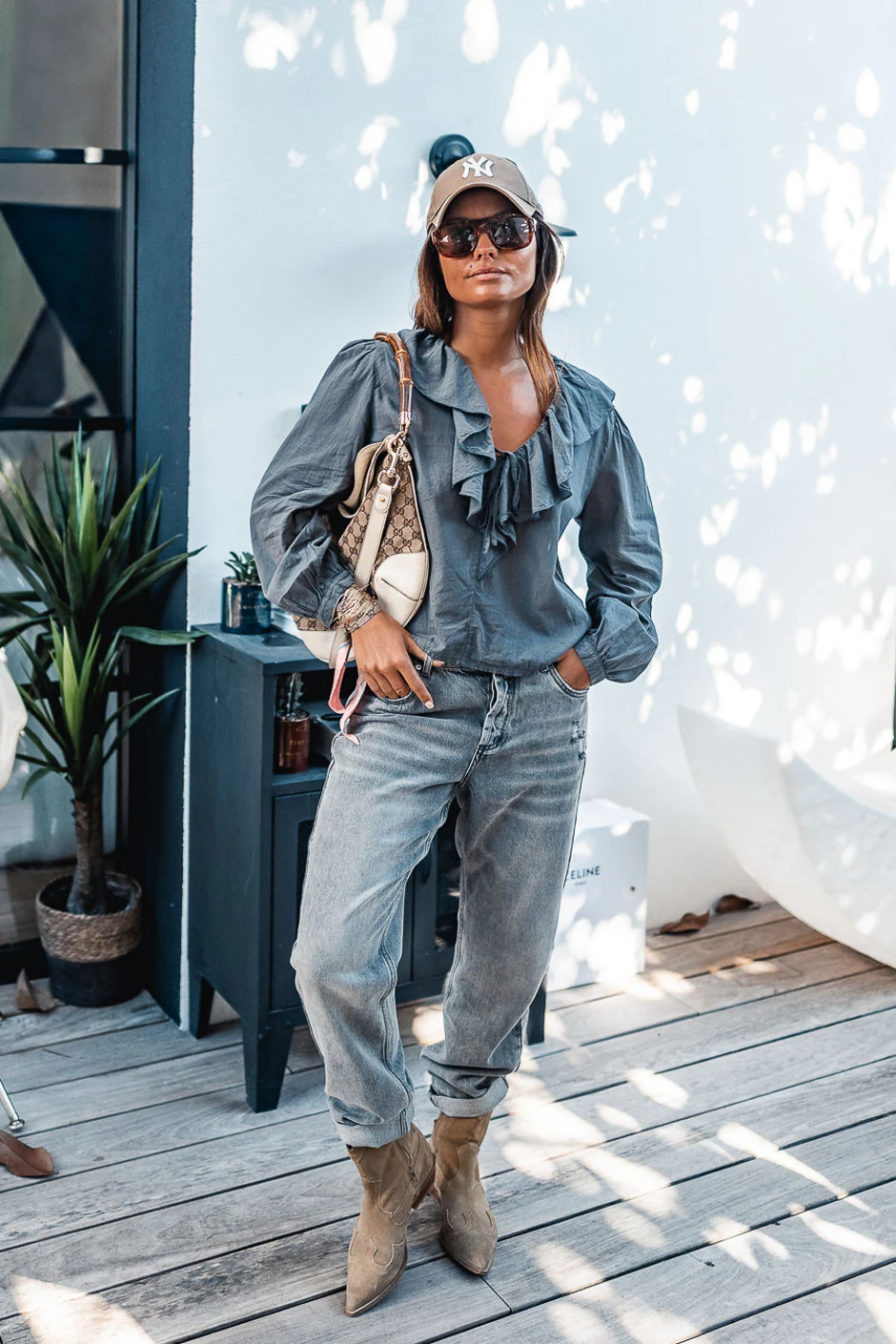 BLOUSE ANKA GRISE - Image 5