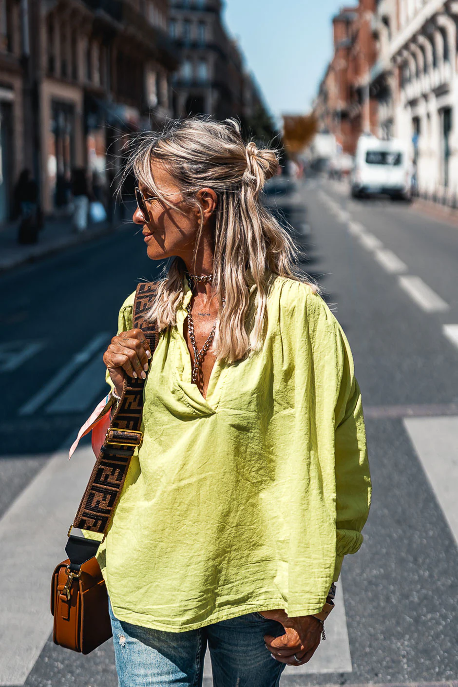 Blouse Grungemama Ladd anis - Image 6