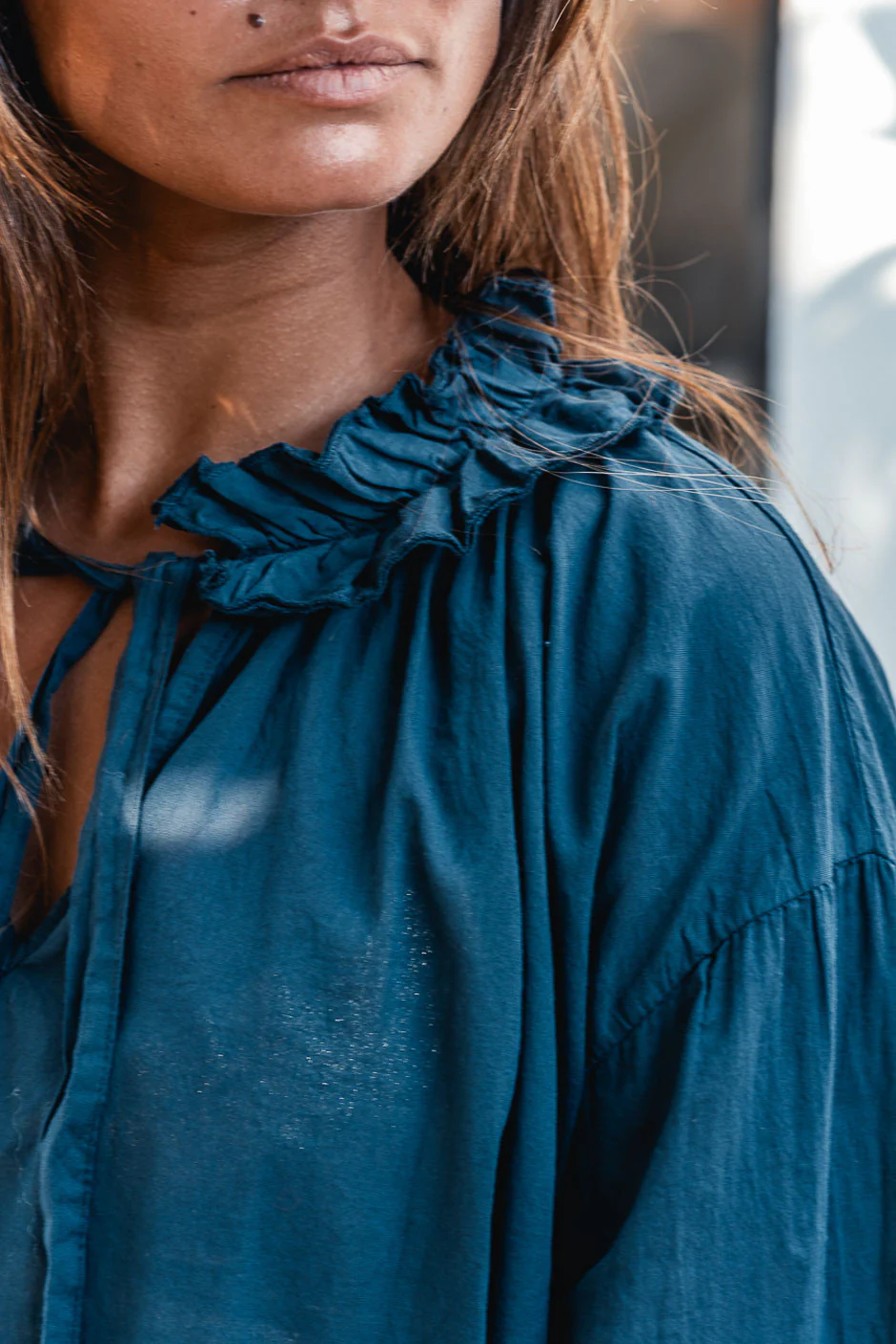Blouse Grungemama Louny marine - Image 3