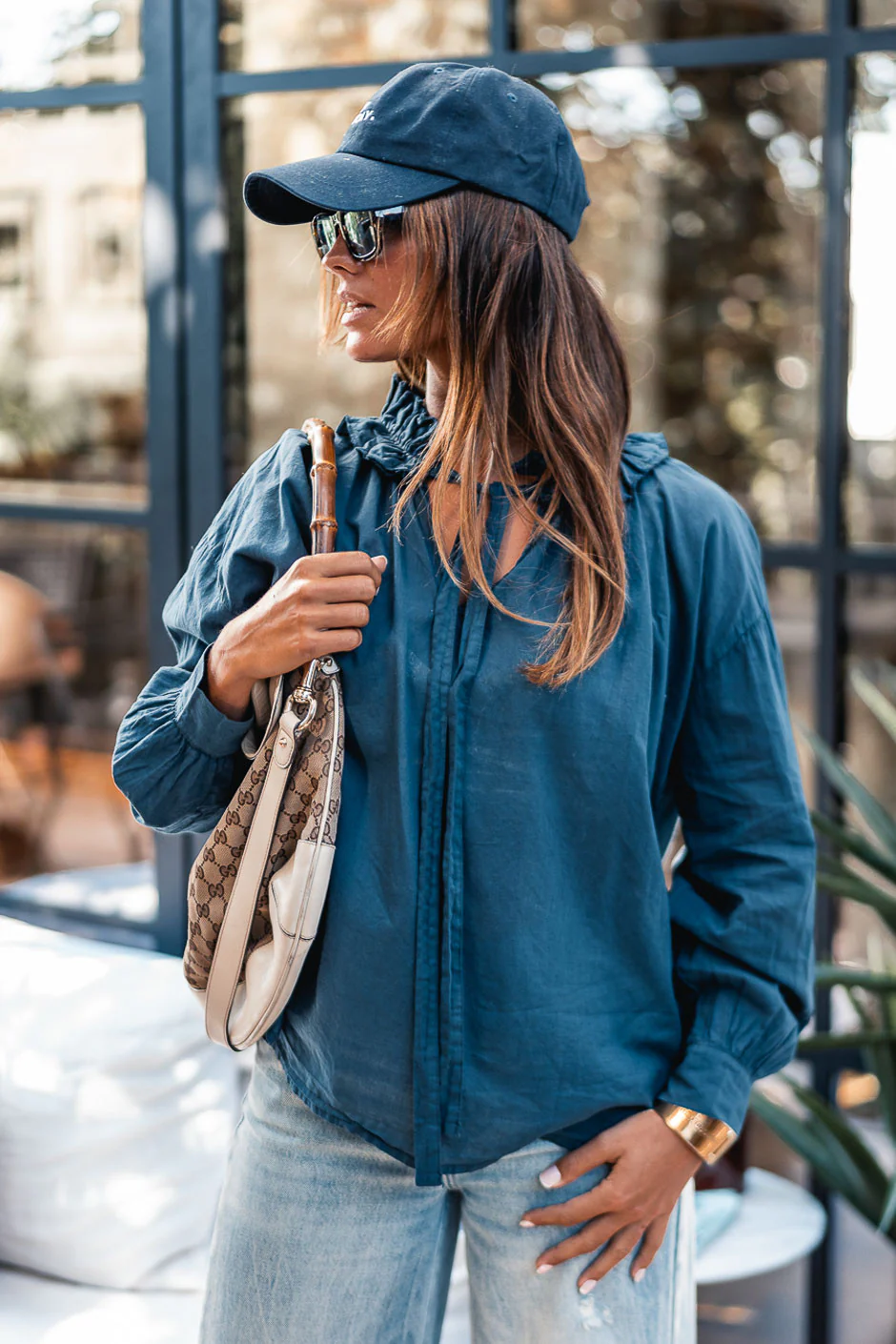 Blouse Grungemama Louny marine - Image 7
