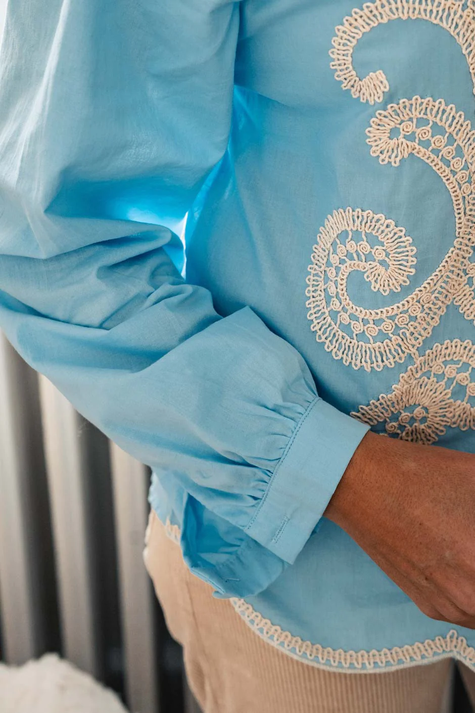 Blouse Leila bleu - Image 4