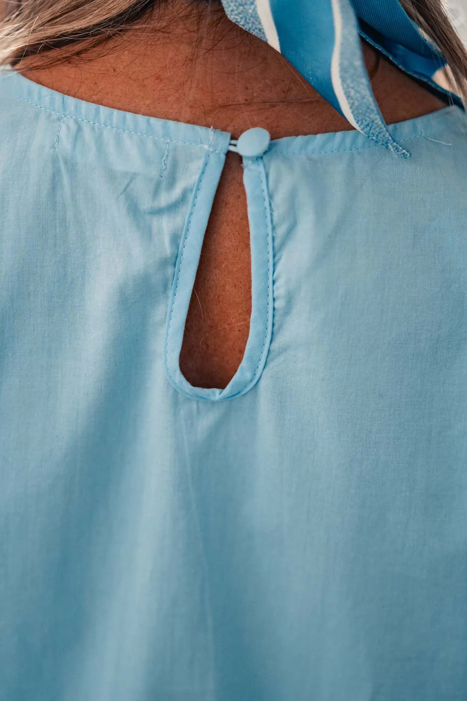 Blouse Leila bleu - Image 8