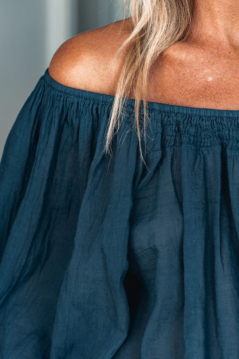 Blouse Lola marine - Image 2