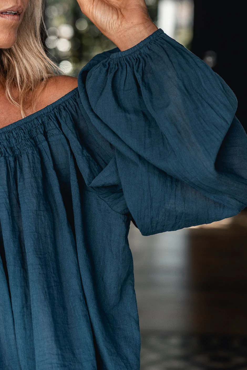 Blouse Lola marine - Image 3