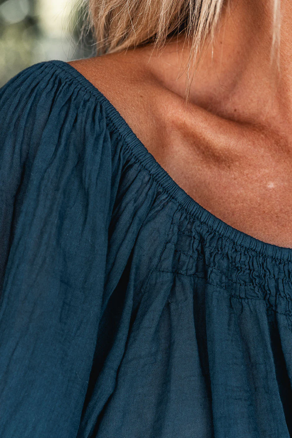 Blouse Lola marine - Image 4