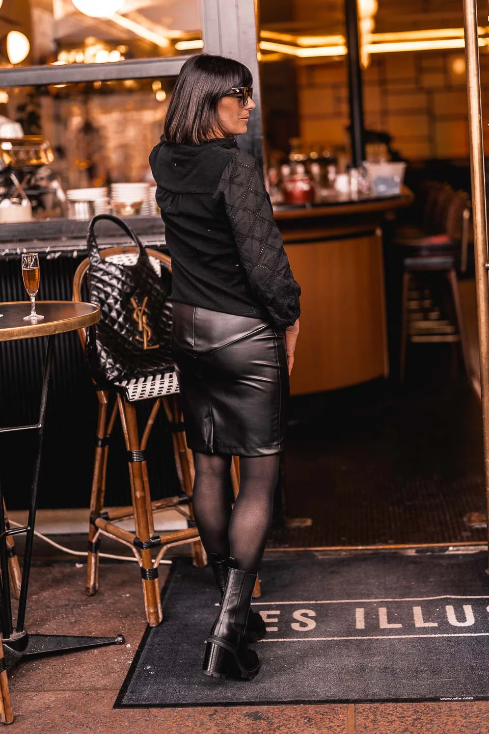 Blouse Malia noir