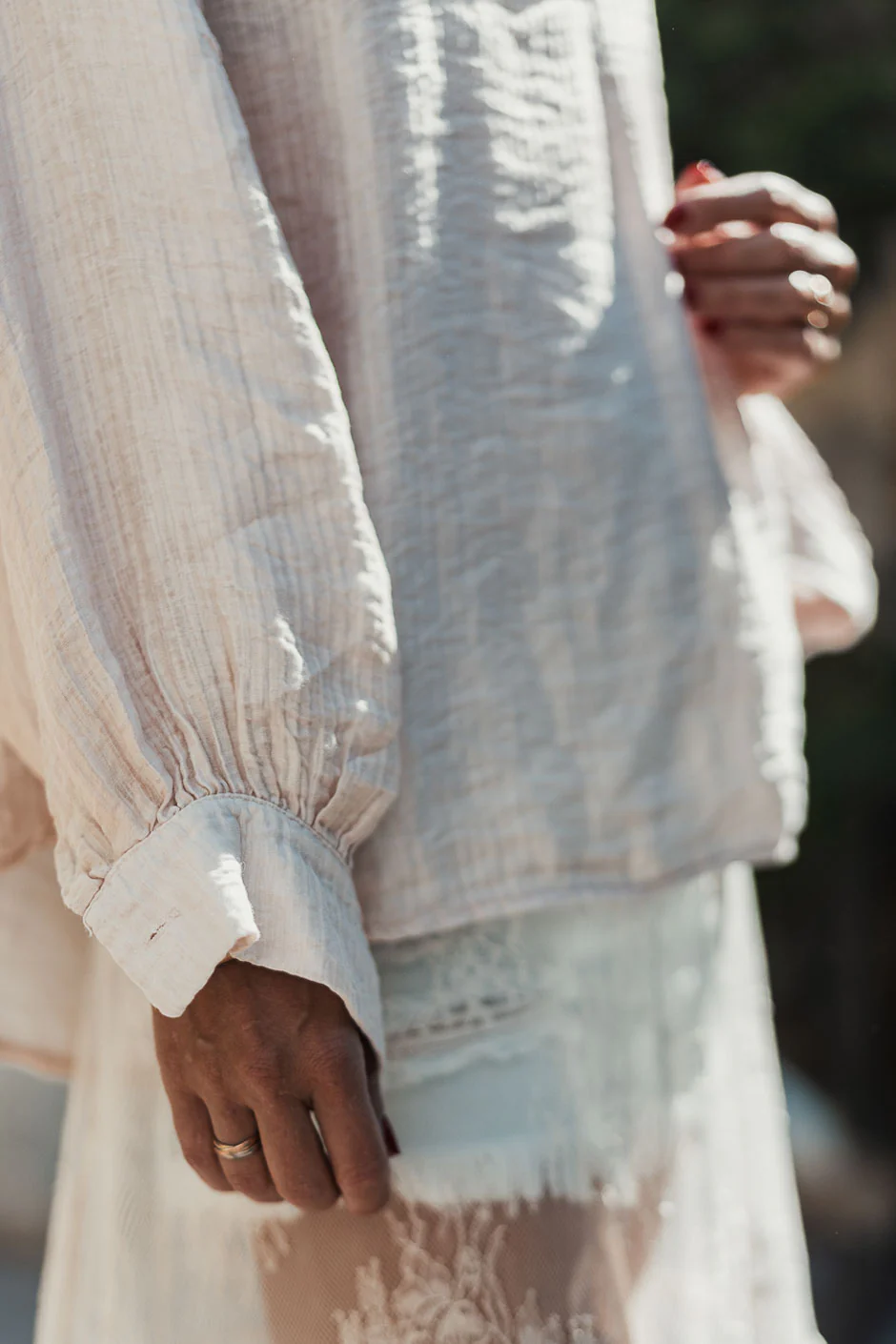 BLOUSE WASTA ROSE POUDRE - Image 5