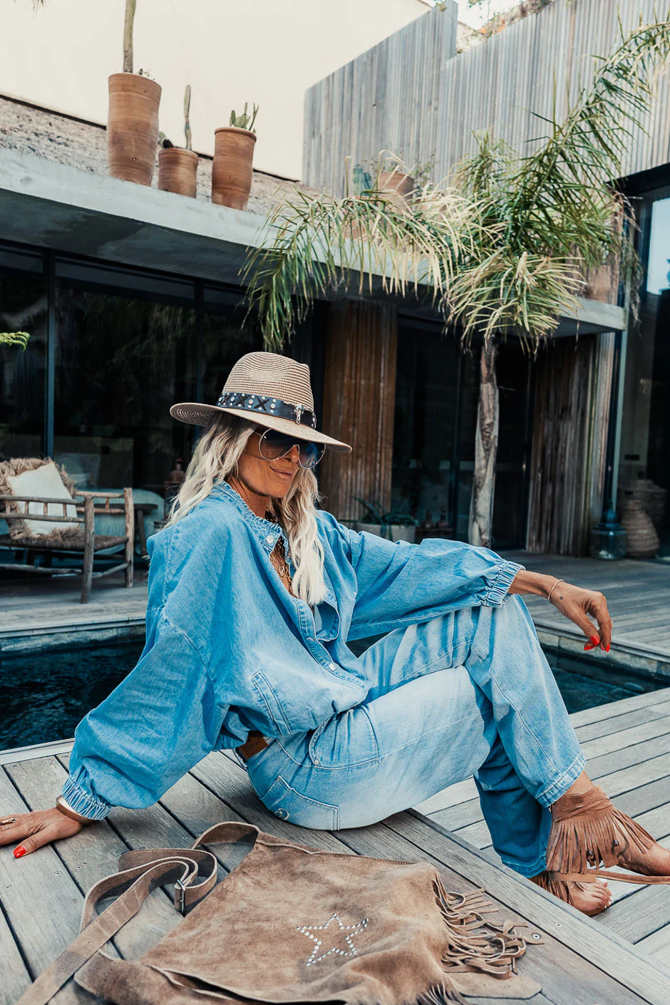 BLOUSON AROM BLEU