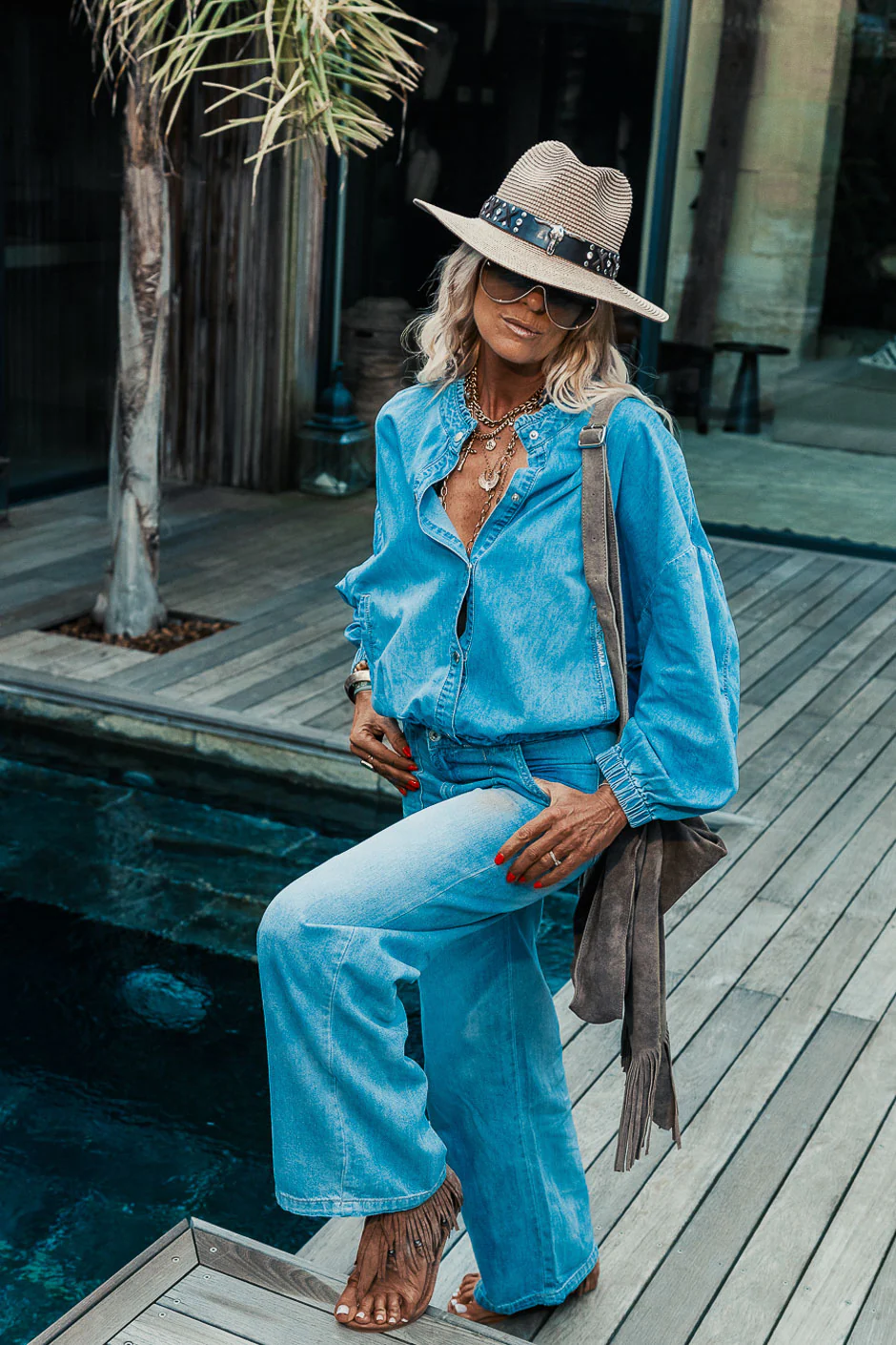 BLOUSON AROM BLEU - Image 4