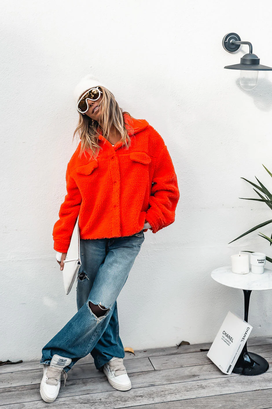 Blouson Banditas Lennox orange - Image 4