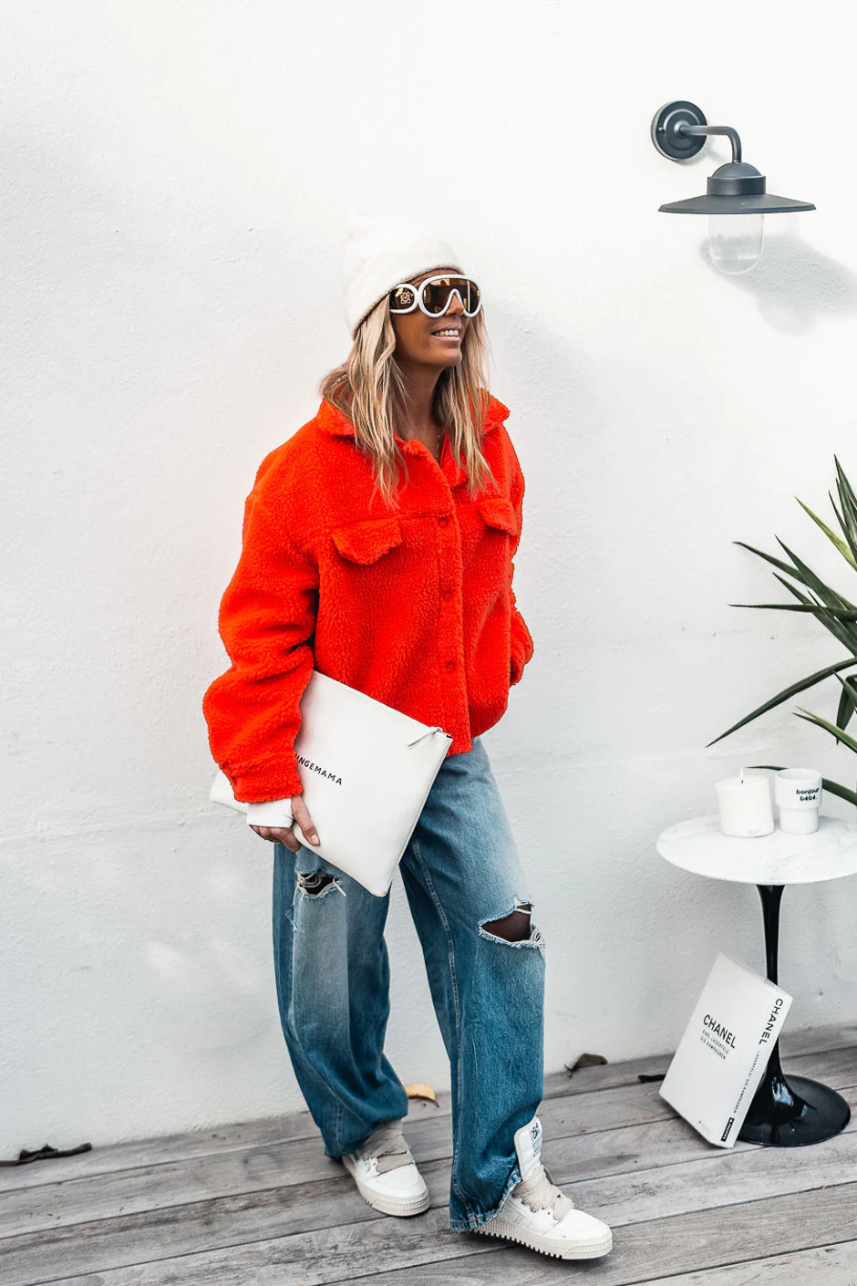 Blouson Banditas Lennox orange - Image 6