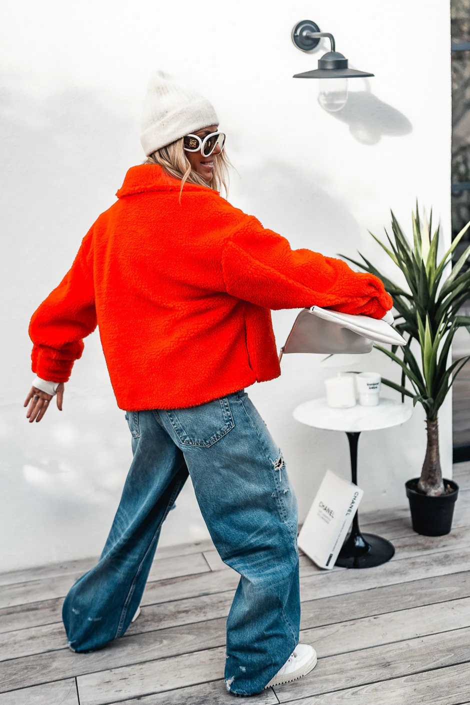 Blouson Banditas Lennox orange - Image 7