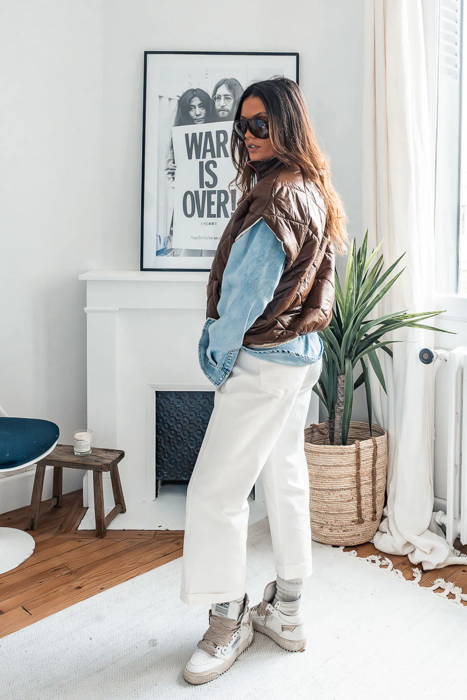 BLOUSON BIRD BROWN - Image 4