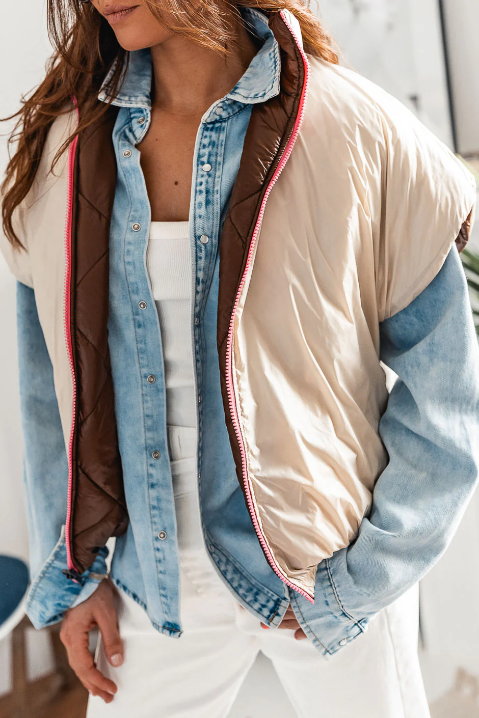 BLOUSON BIRD BROWN - Image 5