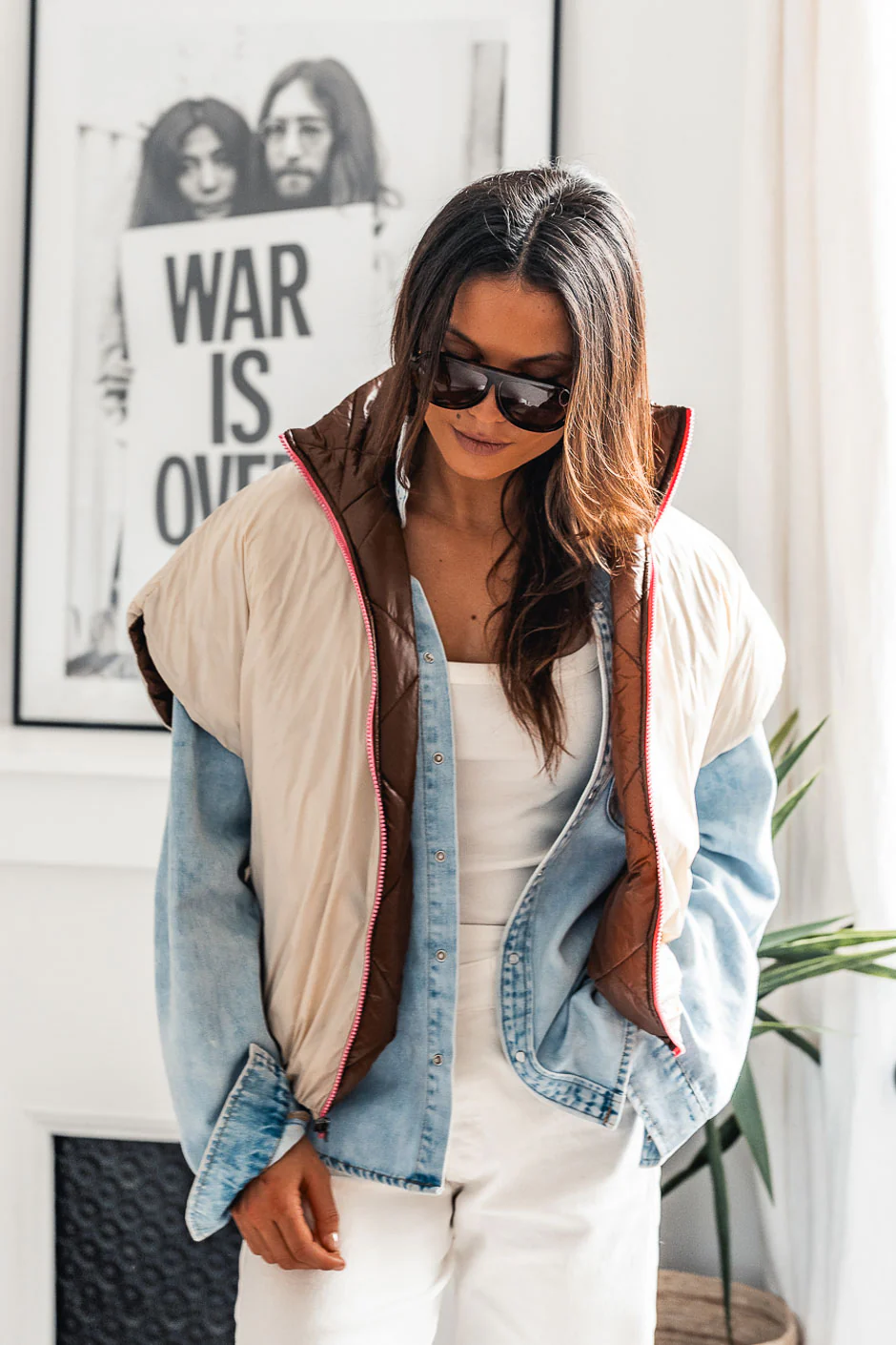 BLOUSON BIRD BROWN - Image 7