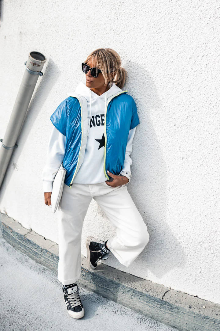 BLOUSON BIRD BLEU - Image 5