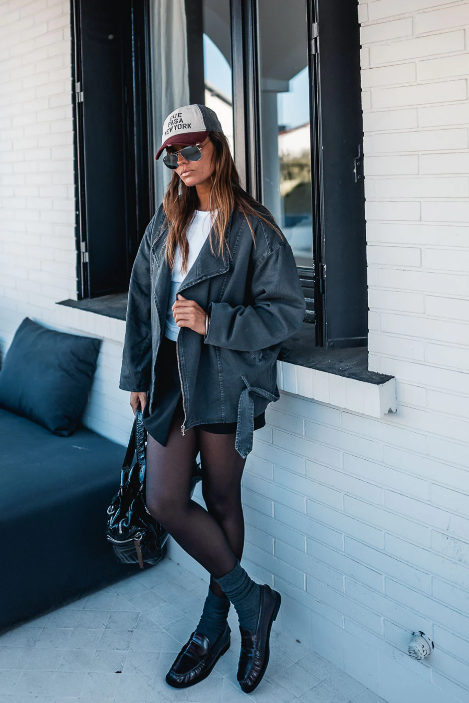 Blouson Grungemama Delya noir - Image 7