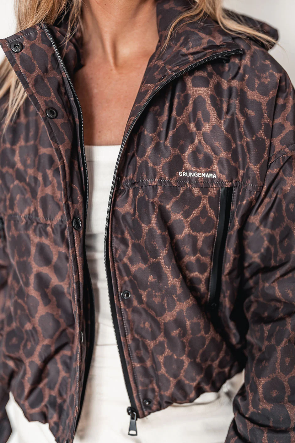BLOUSON FAWN LEOPARD - Image 4