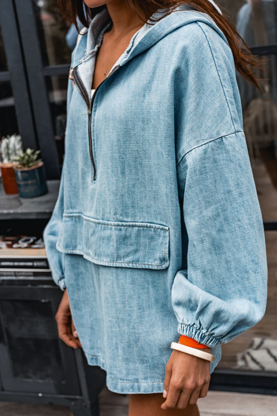 BLOUSON JULY BLEU - Image 8