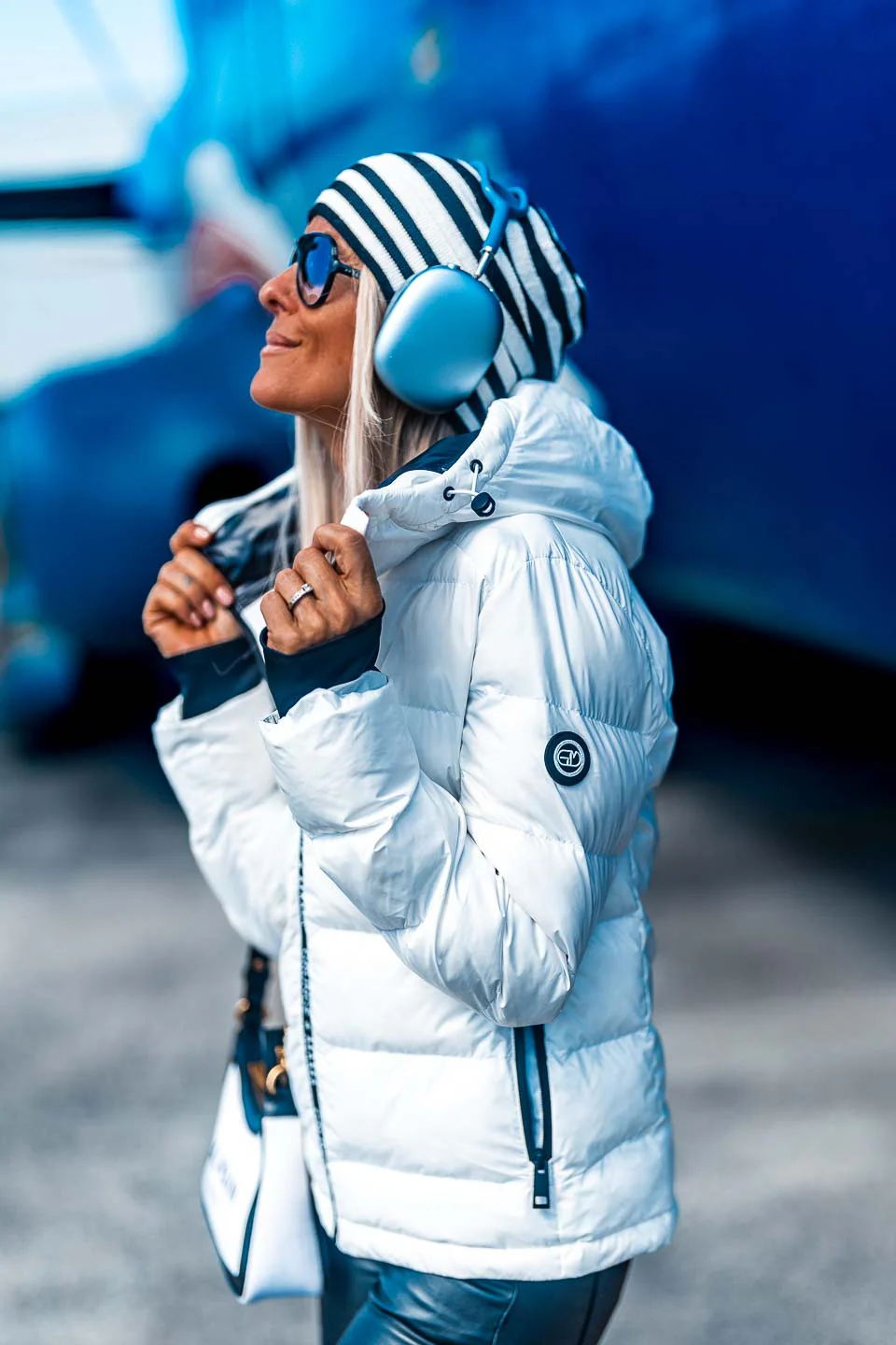 Bonnet Bibi raye