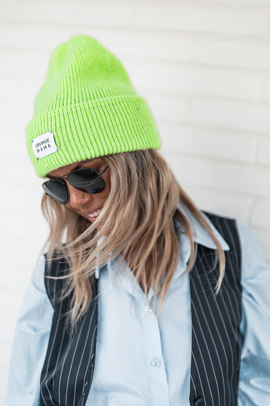 Bonnet Grungemama Vert - Image 2