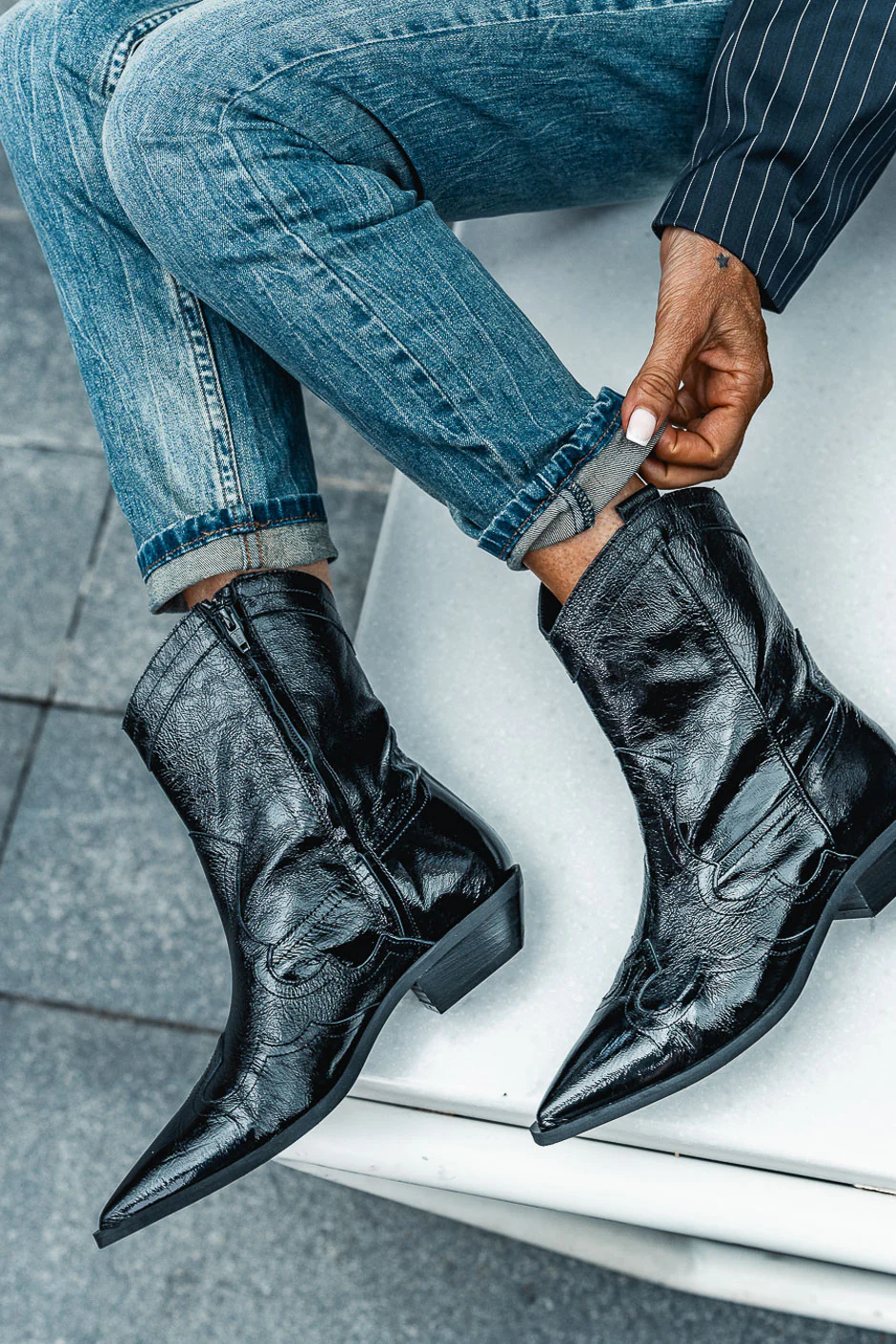 BOOTS CLINT NOIR - Image 5