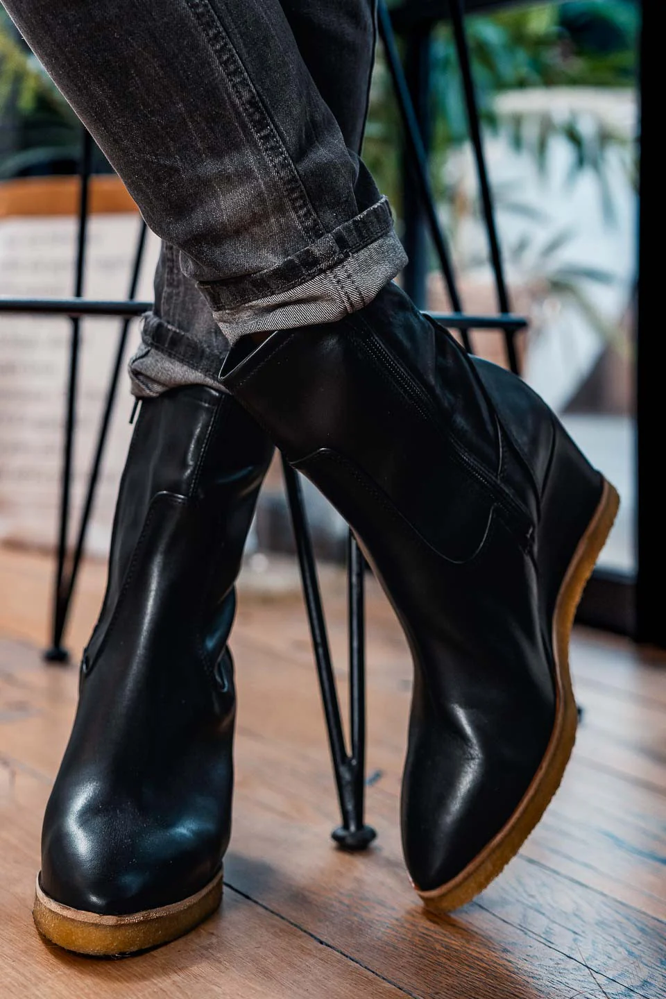 BOOTS GRUNGEMAMA KYSIA NOIR - Image 6