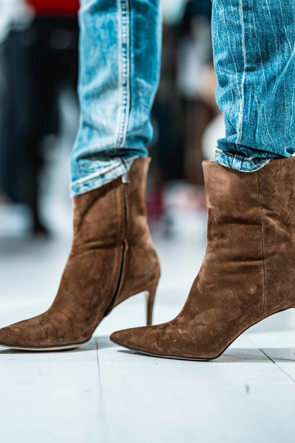BOOTS LOREN DAIM CAMEL - Image 3