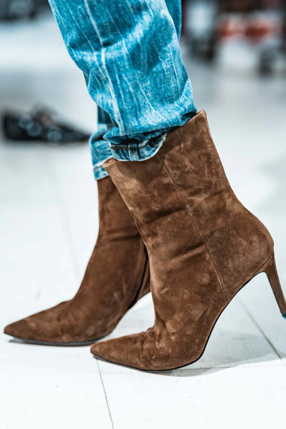 BOOTS LOREN DAIM CAMEL - Image 5
