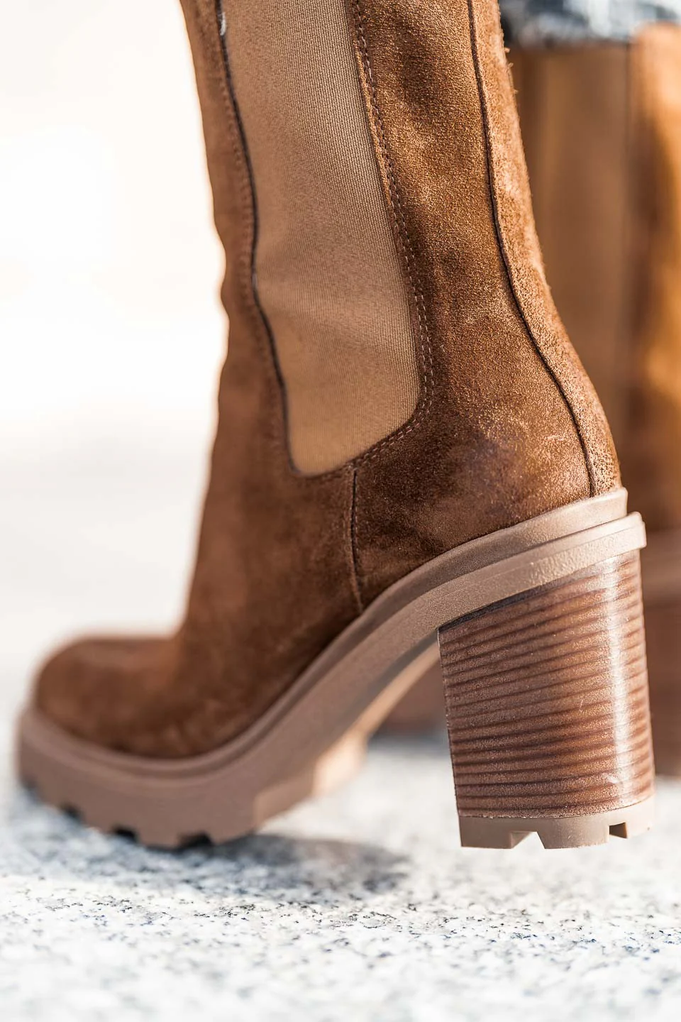 Boots grungemama Rosia camel - Image 8