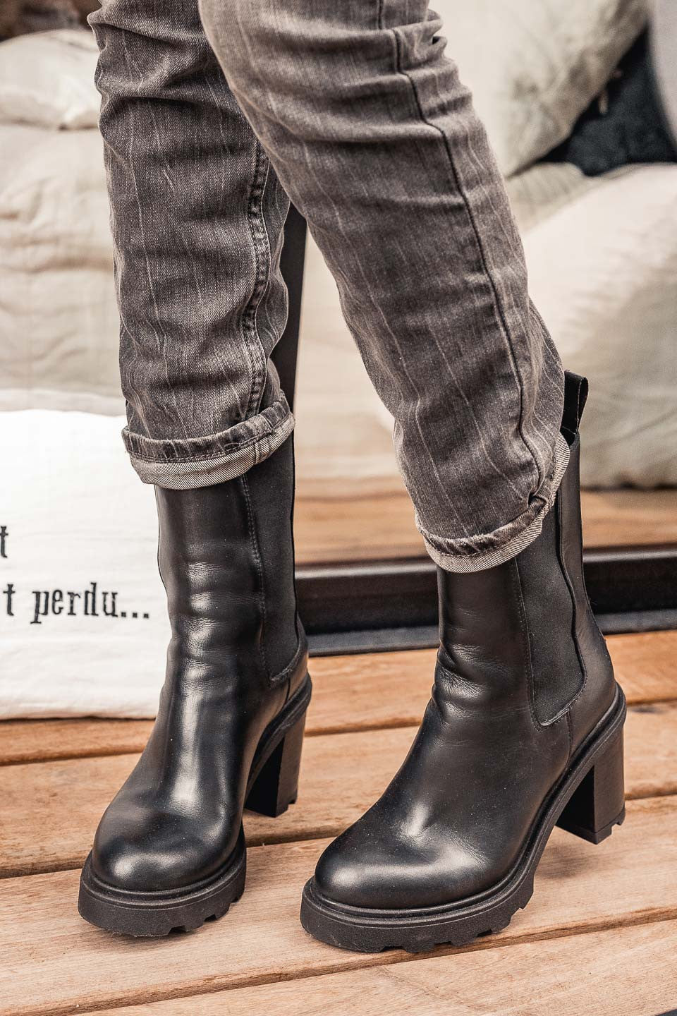 Boots grungemama Rosia noir - Image 5