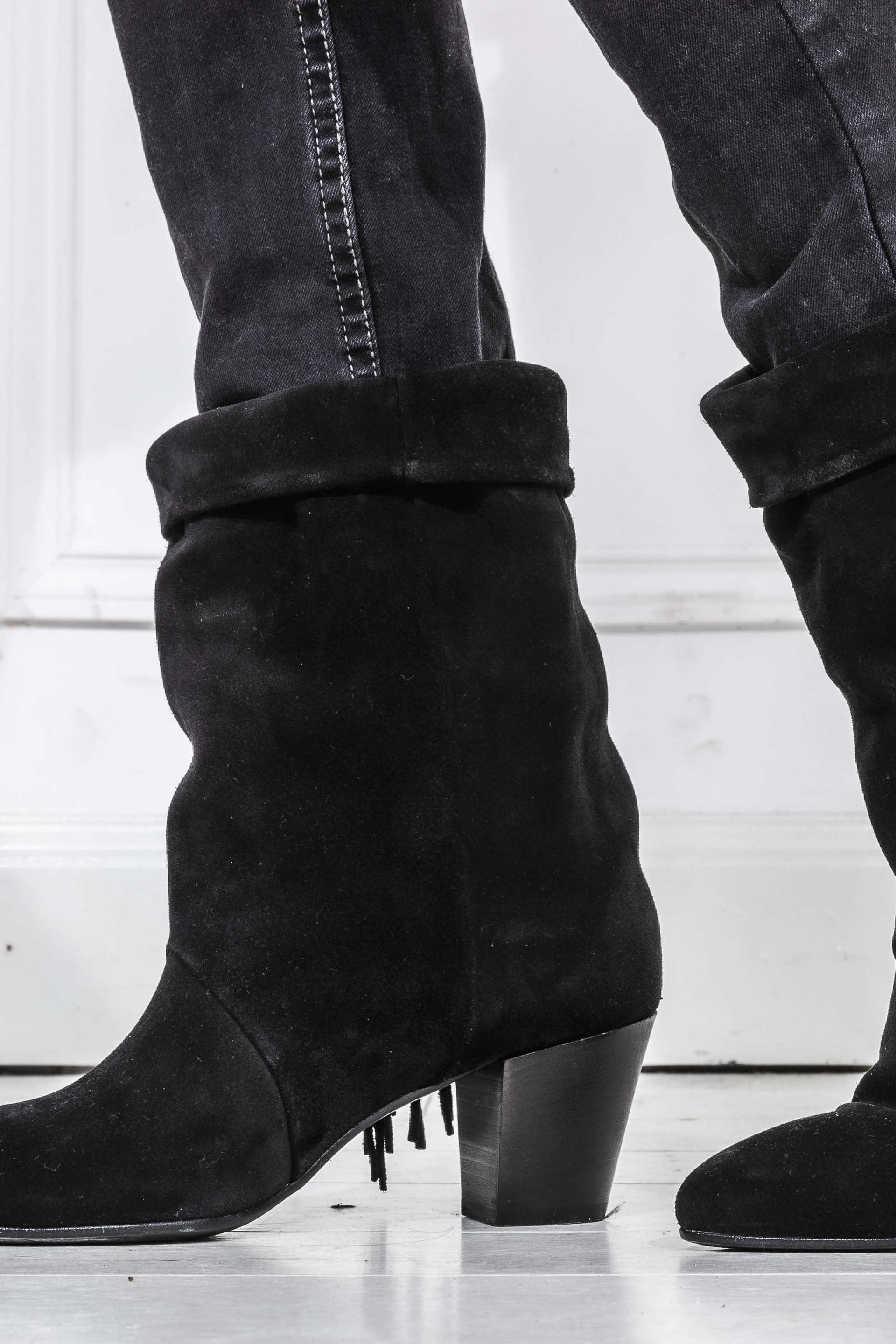 BOOTS GRUNGEMAMA WESTINDIA NOIr - Image 9